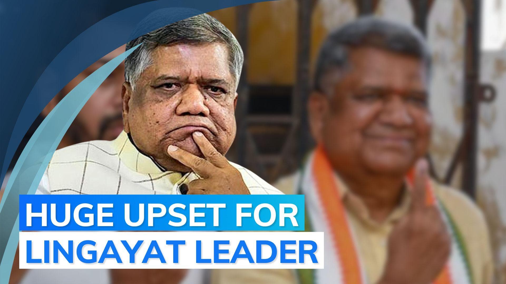 Karnataka polls: BJP turncoat Jagadish Shettar trailing from Hubballi-Dharwad Central