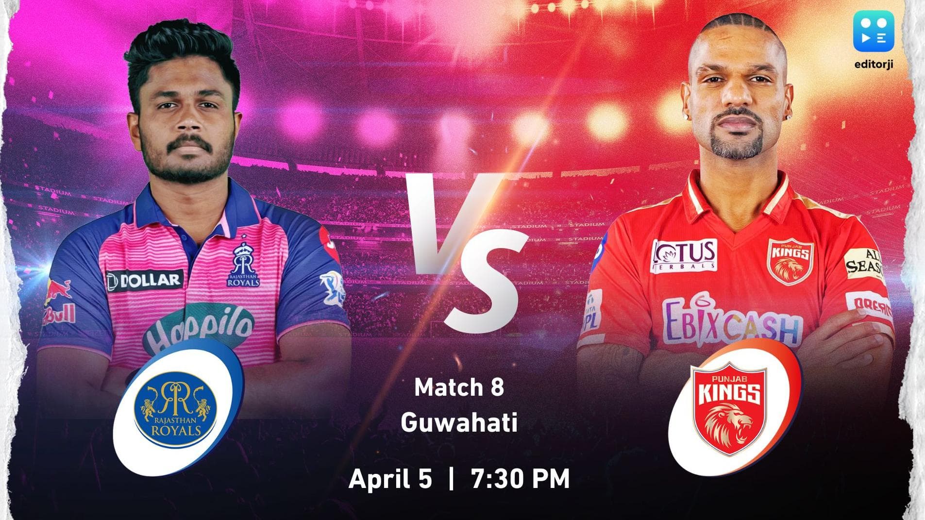 IPL 2023, RR vs PBKS: राजस्थान से होगी पंजाब की टक्कर, ये हो सकती है दोनों टीमों की संभावित प्लेइंग XI