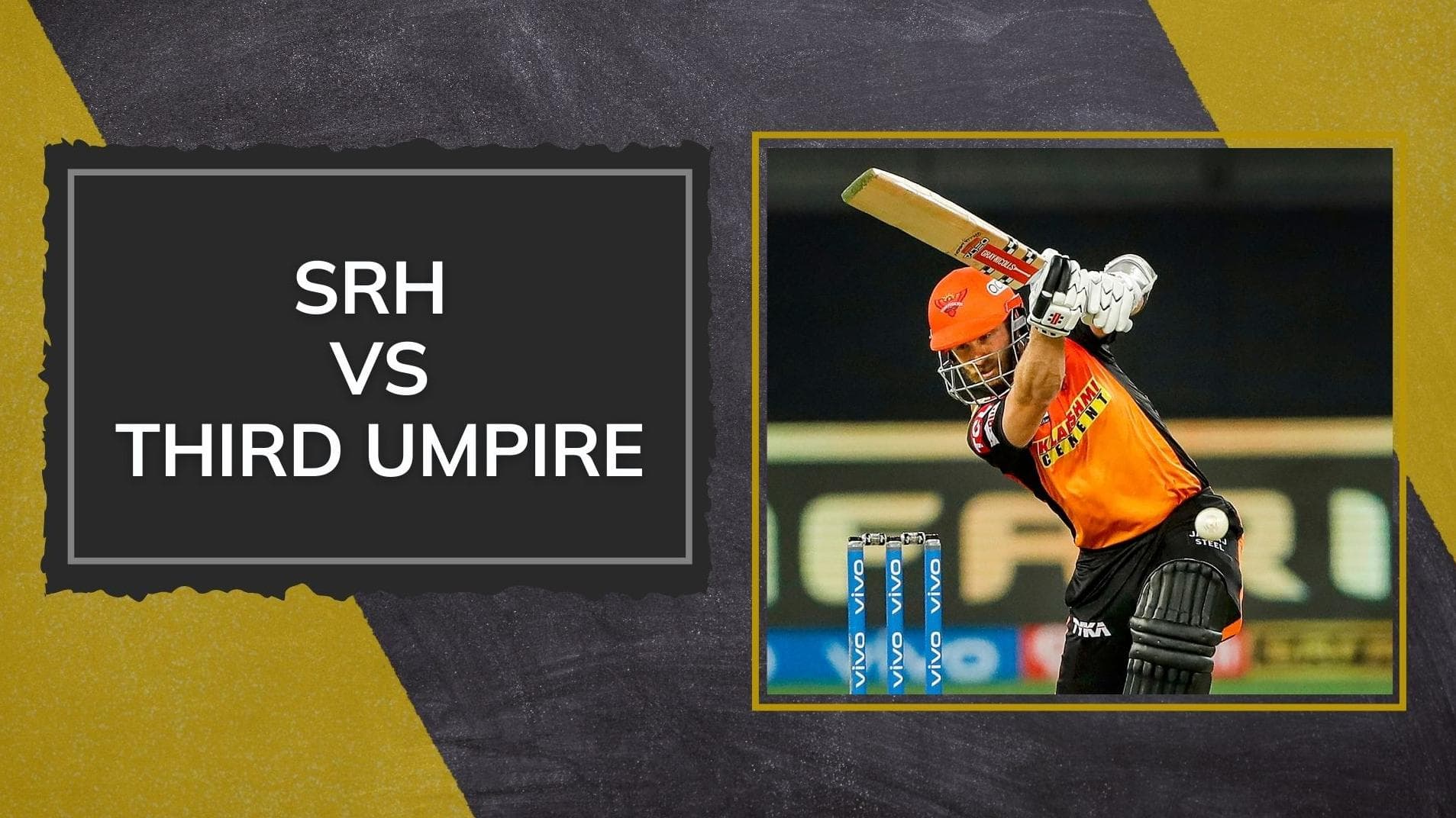 IPL 2022: Sunrisers raise complaint over third umpire's decision