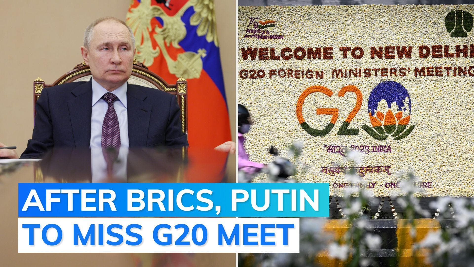 Russian President Vladimir Putin to skip G20 meet in India: Kremlin