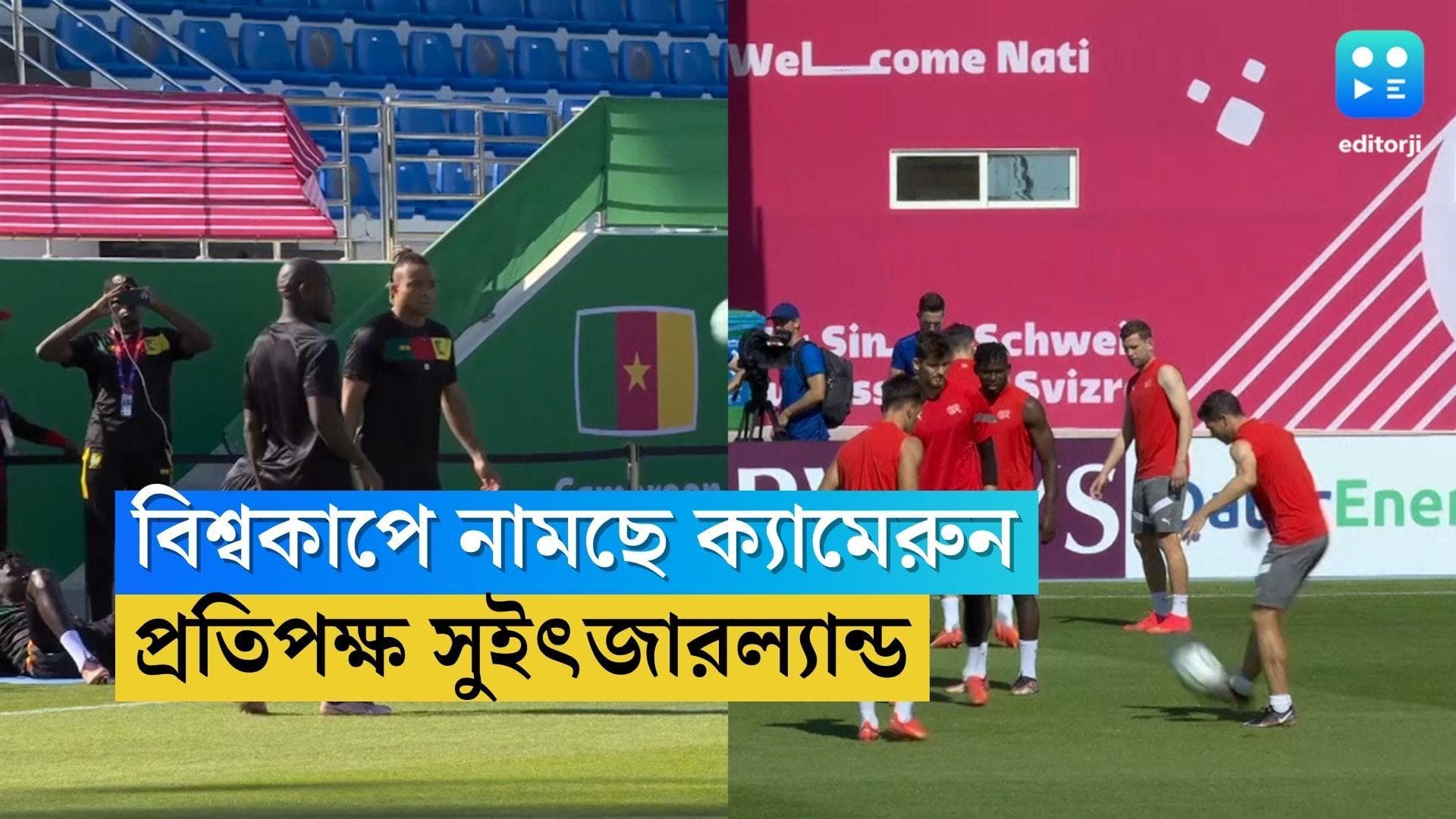 FIFA World Cup- Switzerland vs Cameroon: বৃহস্পতিবার রজার মিল্লার দেশের সঙ্গে রজার ফেডেরারের দেশের লড়াই 