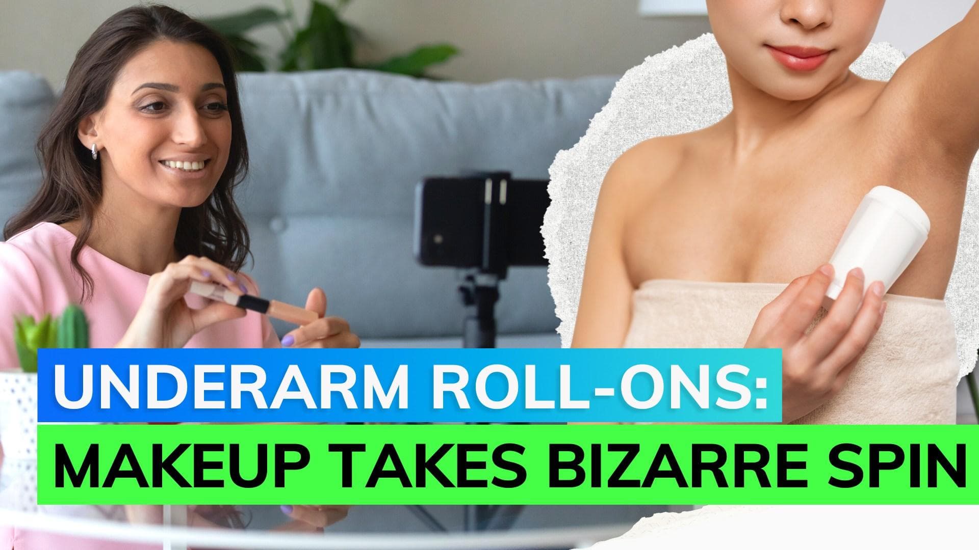 Can you use 'underarm roll-ons' on your face? Viral TikTok trend is making people try it