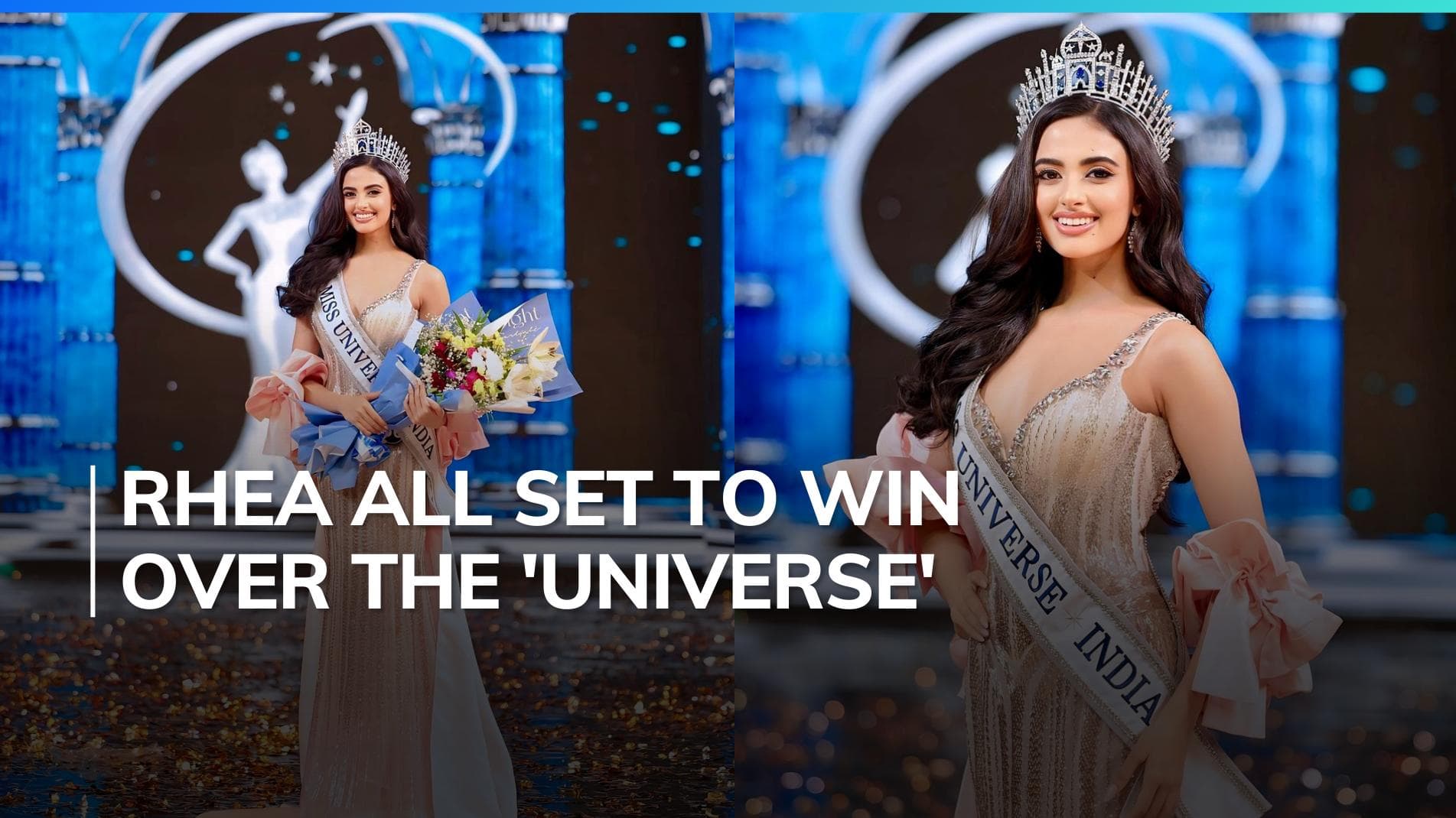 Rhea Singha from Gujarat wins Miss Universe India 2024 crown. All you need to know about the young winner