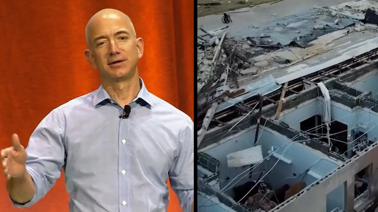 'Heartbroken': Jeff Bezos responds to Amazon warehouse deaths during tornado