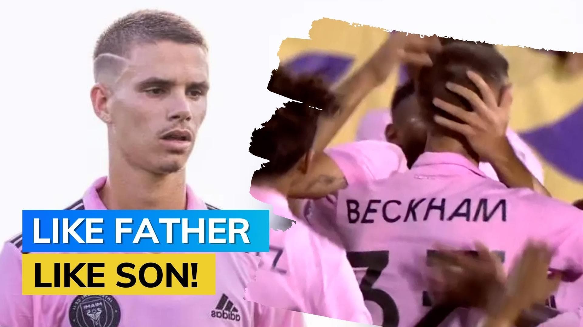 Watch! David Beckham's son Romeo emulates his dad, scores a stunning free kick