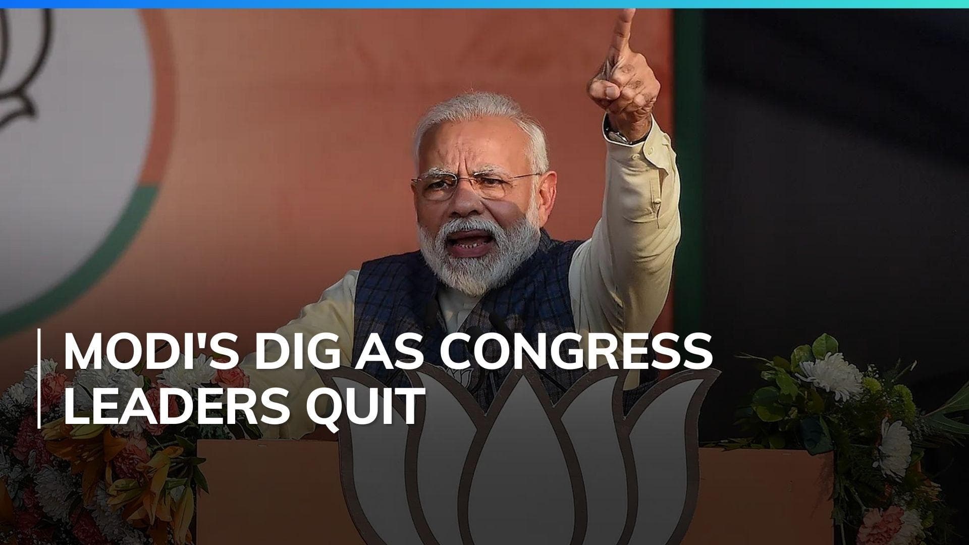 PM Modi explains 'vicious circle' that is forcing big Congress leaders to quit