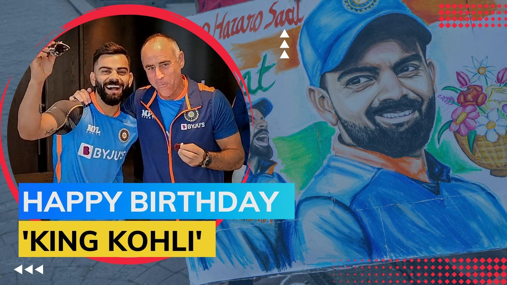 'Couldn't wait for 5th November!': Wishes storm social media as Virat Kohli turns 34