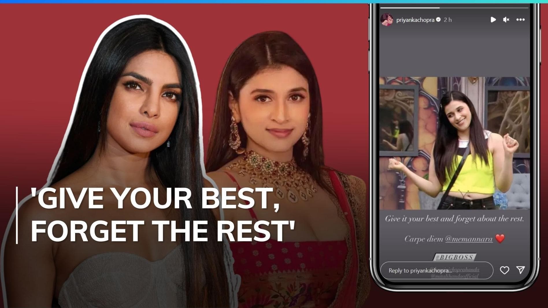 Priyanka Chopra’s advice for sister Mannara Chopra ahead of ‘Bigg Boss 17’ Finale 