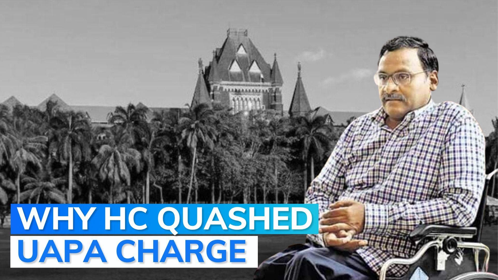 Bombay HC on Saibaba's prosecution: sanction under UAPA 'bad in law'