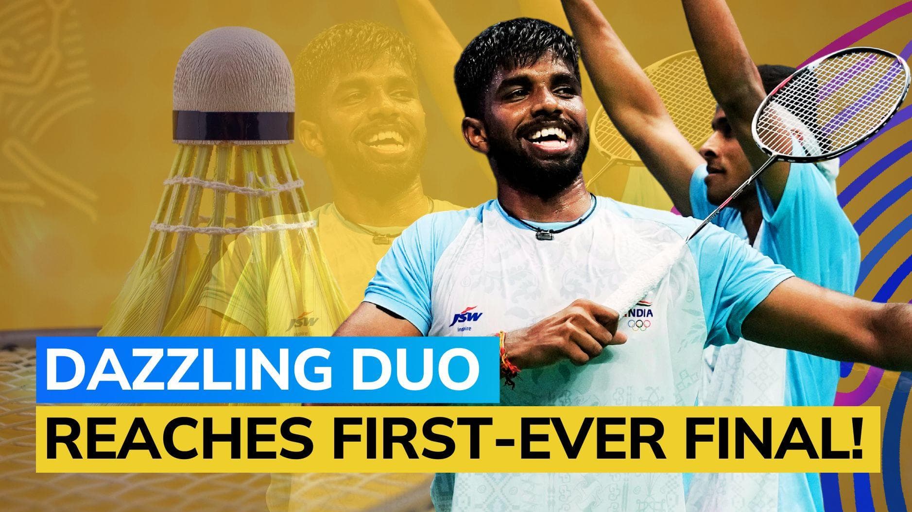 Badminton: Satwiksairaj Rankireddy-Chirag Shetty enter final, keep first-ever gold medal hopes alive