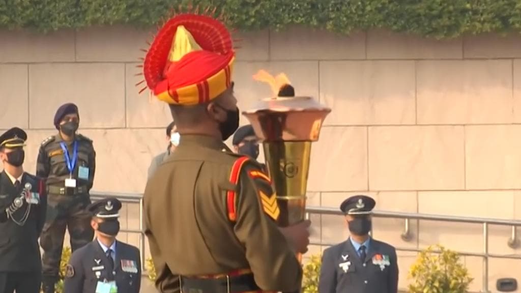 Watch: How Amar Jawan Jyoti was merged with War Memorial flame