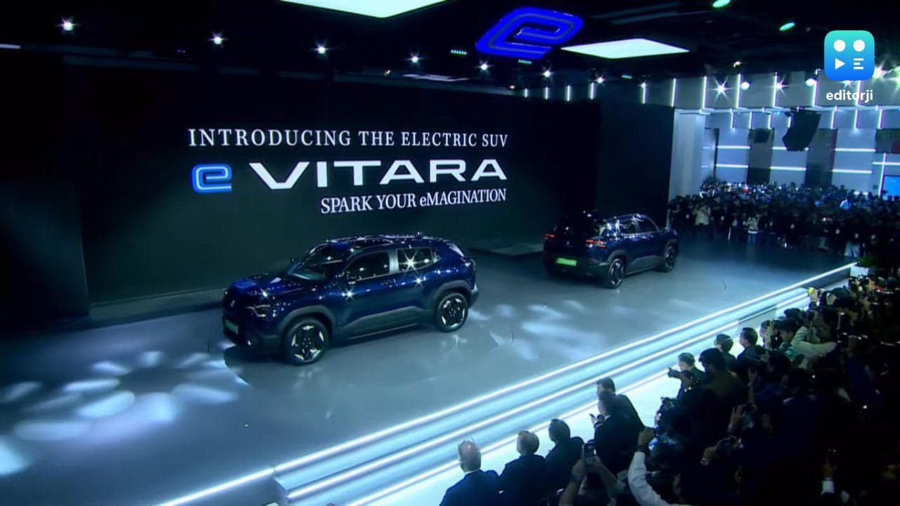 Maruti Suzuki debuts 'Made in India' e-Vitara EV at Global Expo