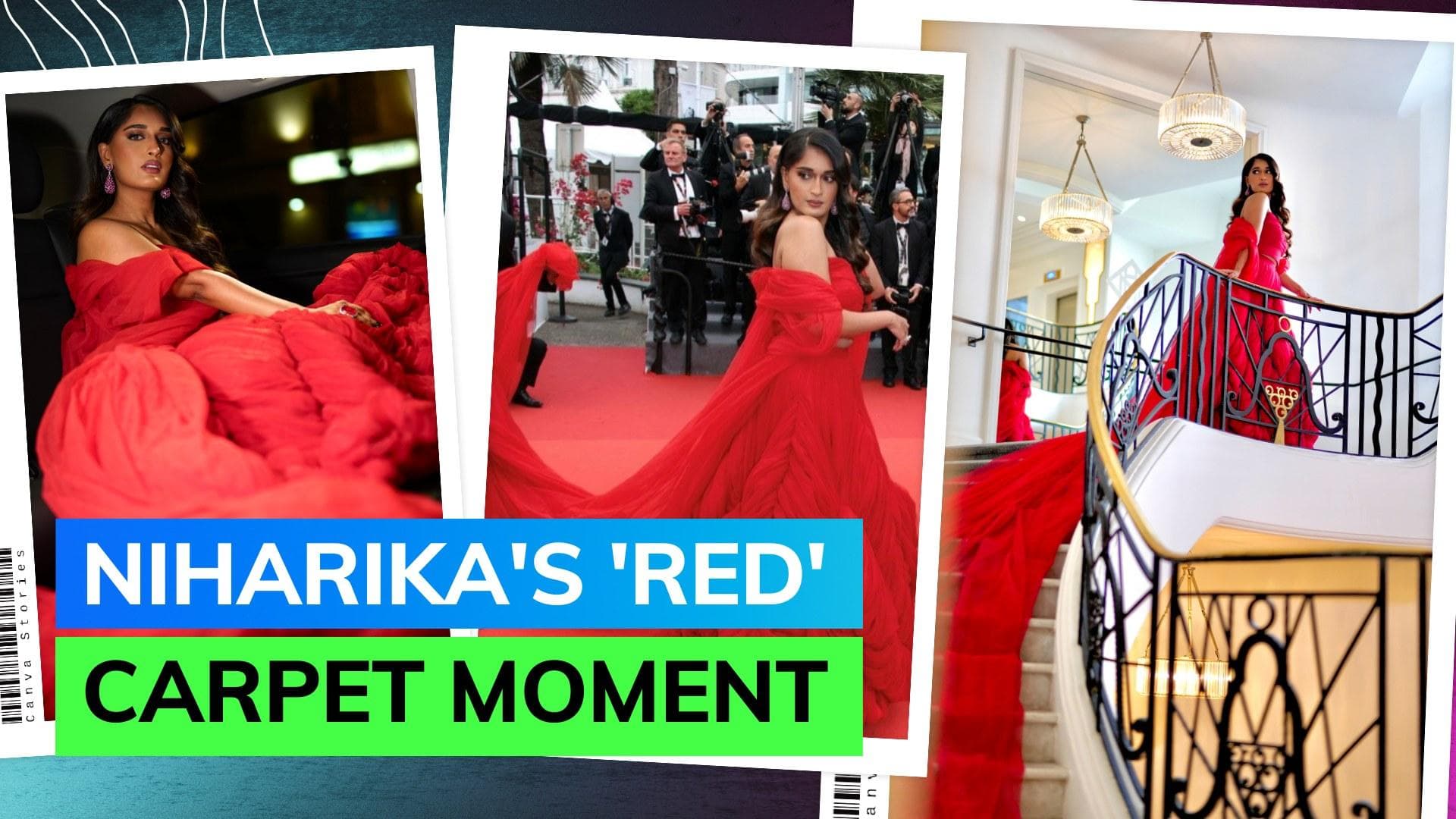 Cannes 2023: Digital Content Creator Niharika NM graces the red carpet for the 2nd year in a row