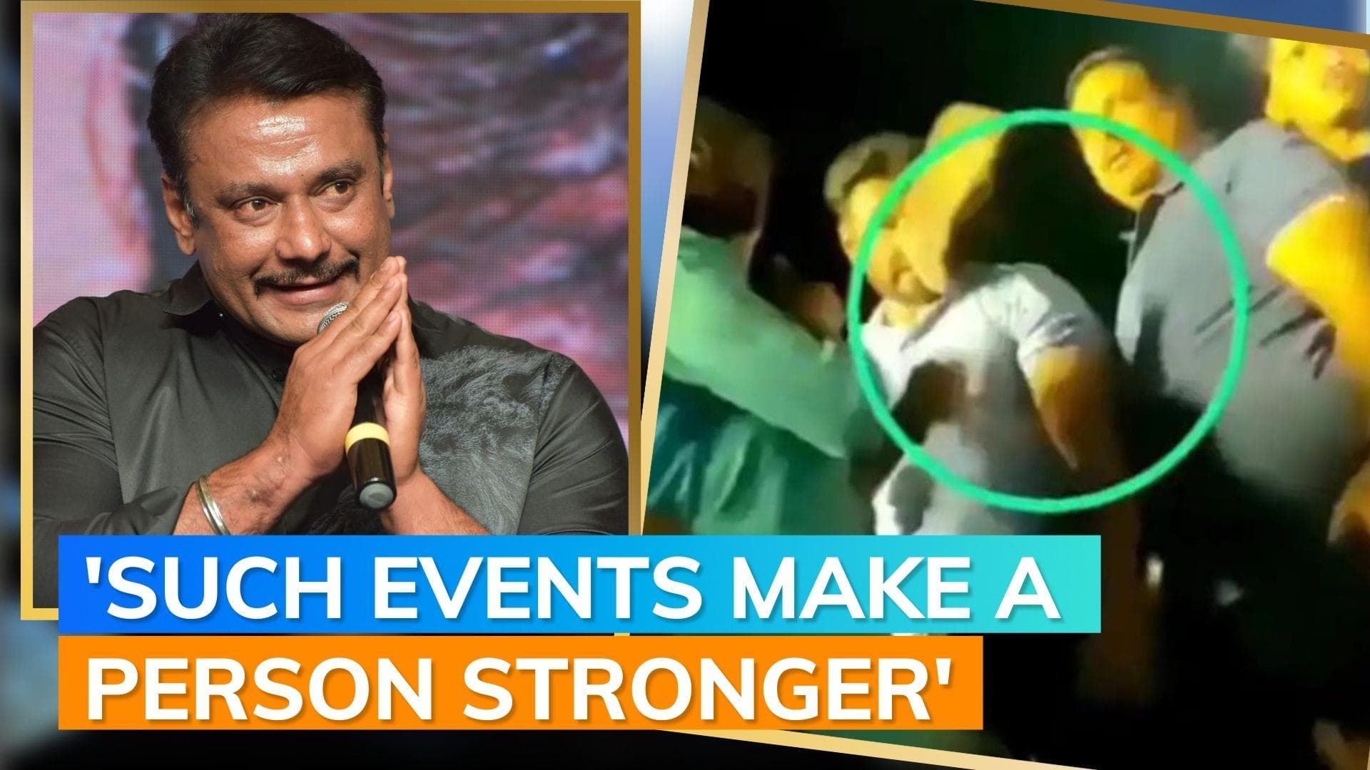 Kannada star Darshan breaks silence on slipper attack, thanks Kiccha Sudeep