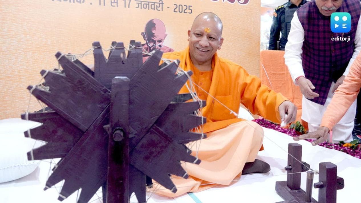 CM Yogi Adityanath inaugurates Uttar Pradesh pavilion at Maha Kumbh