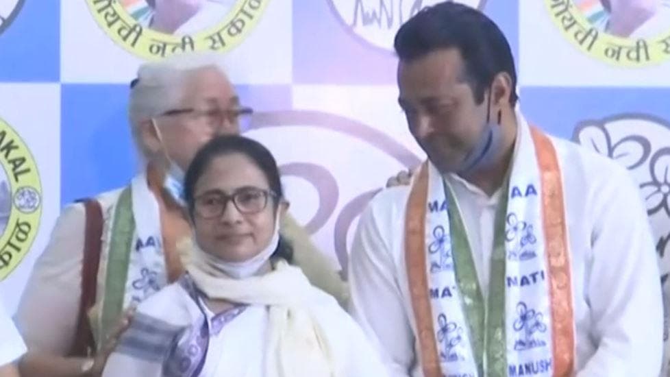 Mamata in Goa: लिएंडर पेस ने थामा सियासी रैकेट, ममता की मौजूदगी में TMC में हुए शामिल 