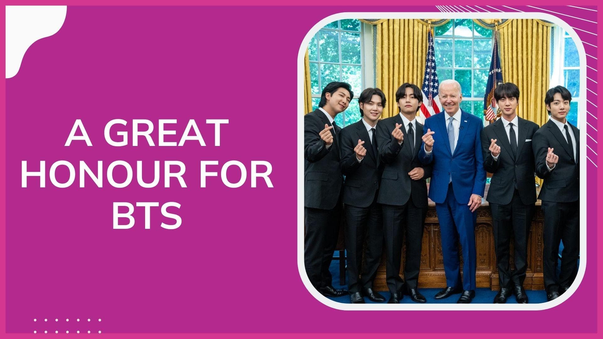 'One step forward to respecting each and every one,' US President Joe Biden meets BTS