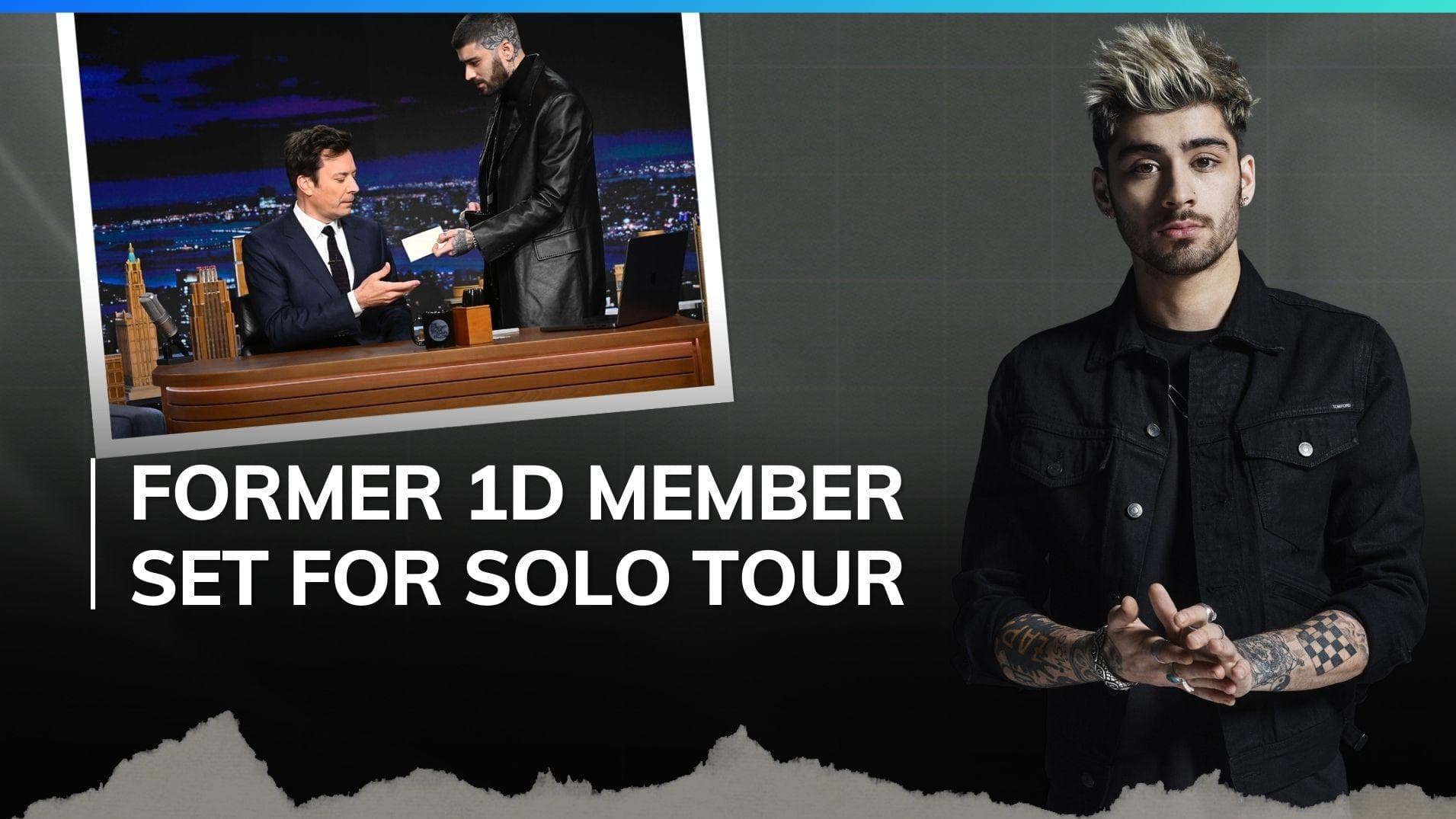 Zayn Malik crashes Jimmy Fallon's show to announce his first solo tour, details inside 