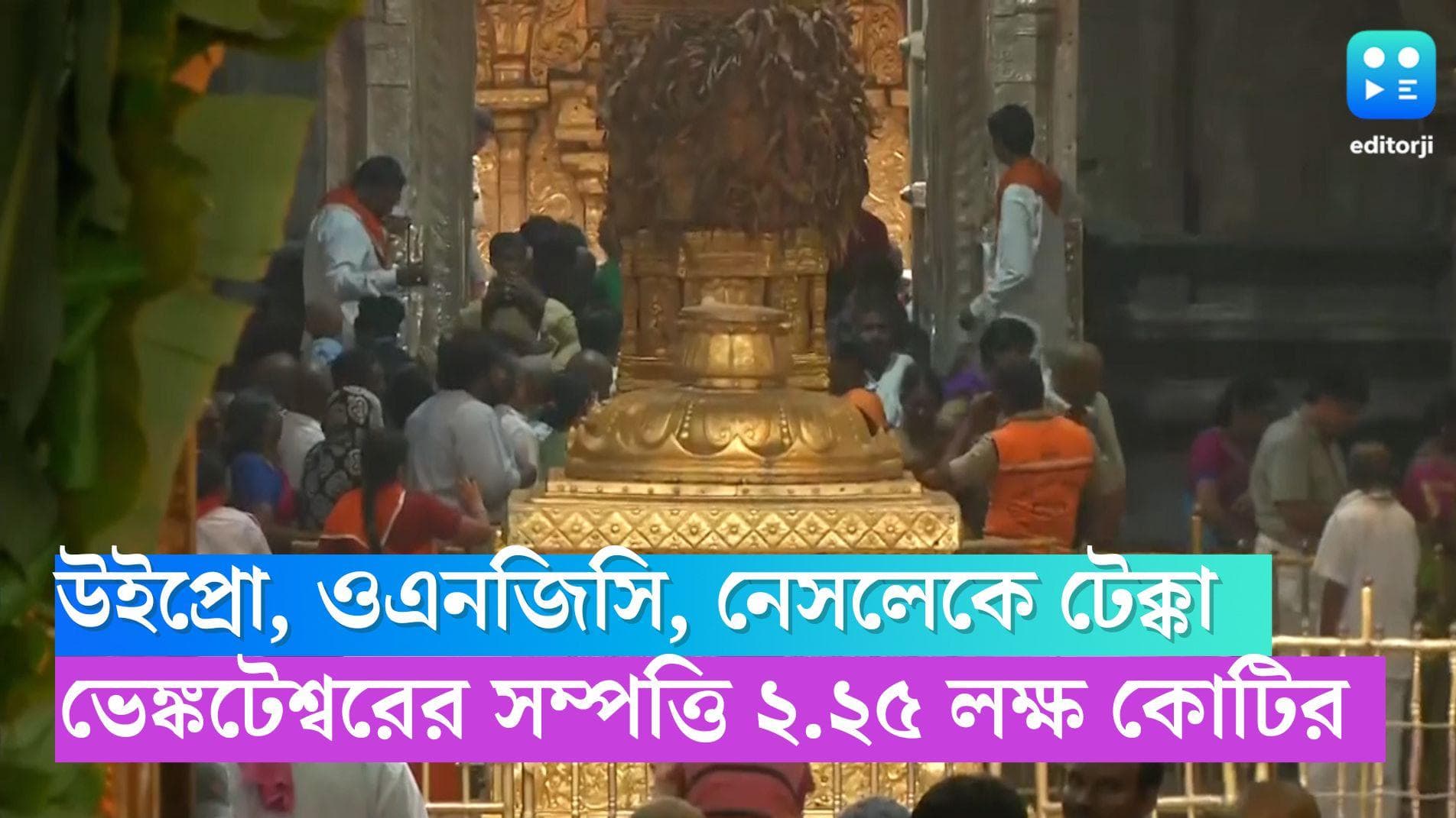 Tirupati temple: উইপ্রো, ওএনজিসি, নেসলের মতো সংস্থার সম্পত্তিকে টেক্কা দিচ্ছে ভগবান ভেঙ্কটেশ্বর