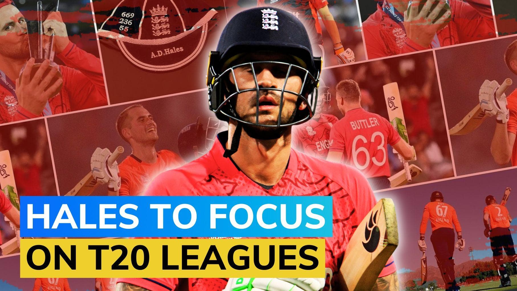 Alex Hales: England opener announces retirement from international cricket