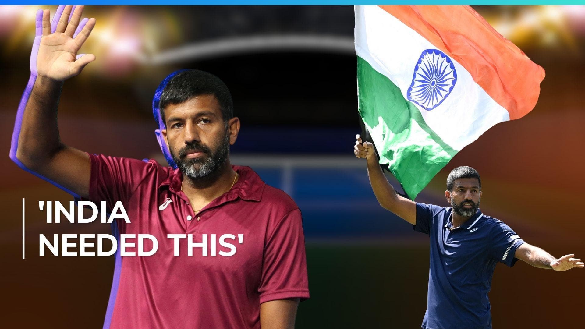 Watch: Rohan Bopanna's reaction after becoming oldest player to achieve No.1 ranking in men's doubles