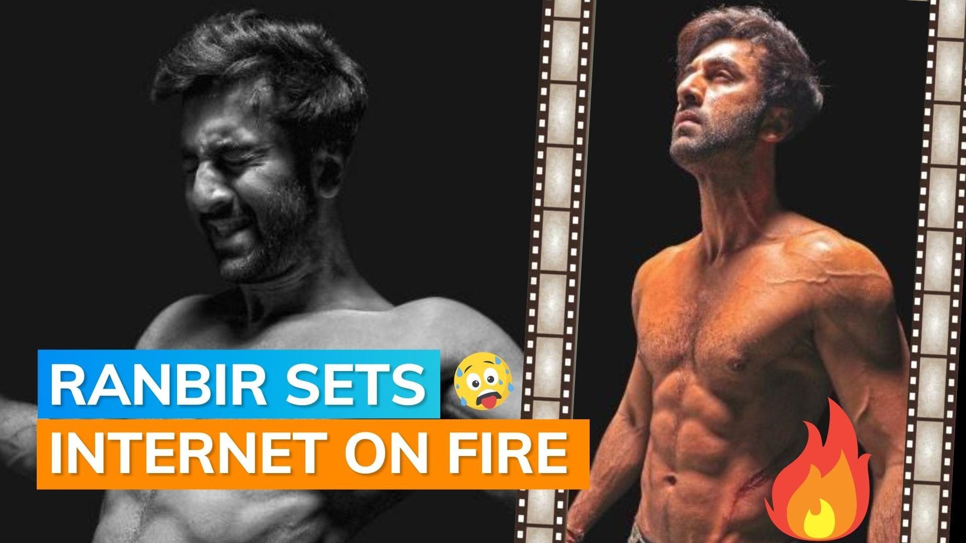 ‘Brahmastra’: Ranbir Kapoor flaunts ripped six-pack abs in shirtless pics from look test