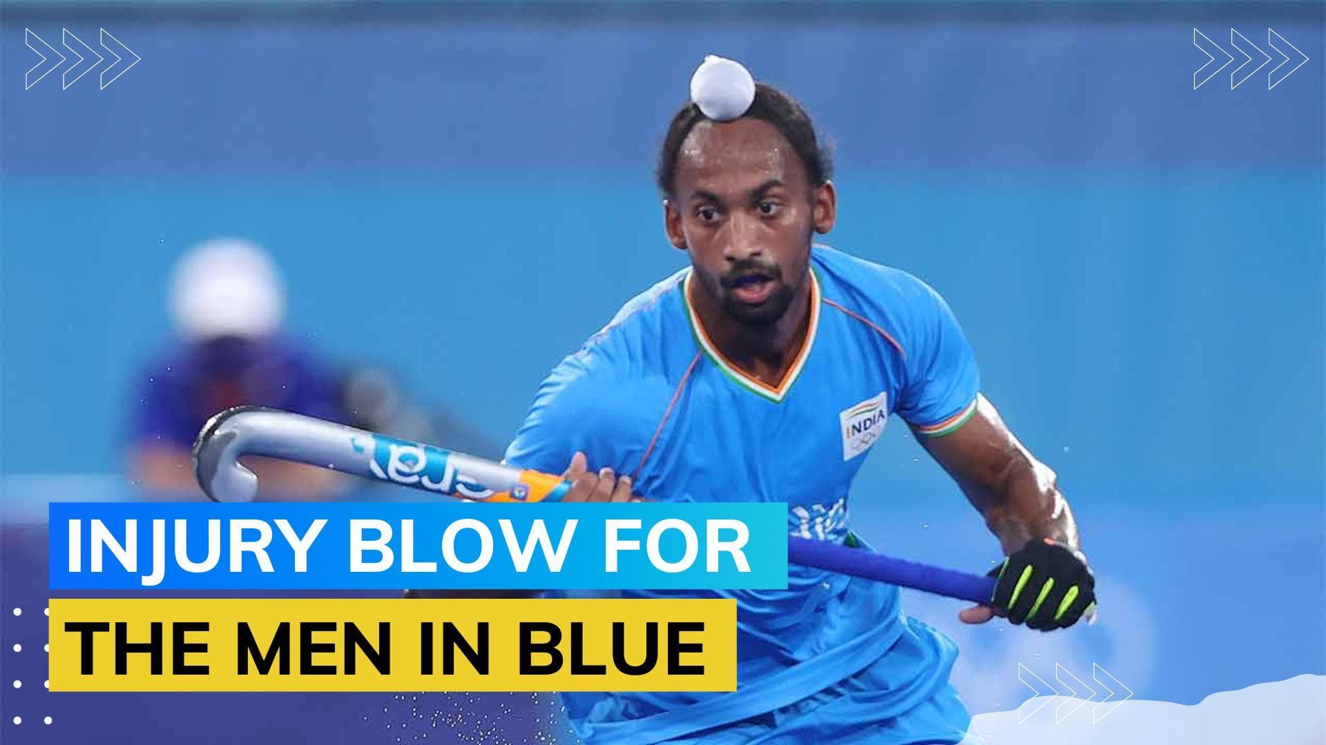 Hockey World Cup 2023: Hardik Singh ruled out due to hamstring injury