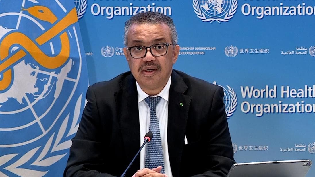 WHO chief cautions on Omicron surge: 'a very worrying increase in deaths'