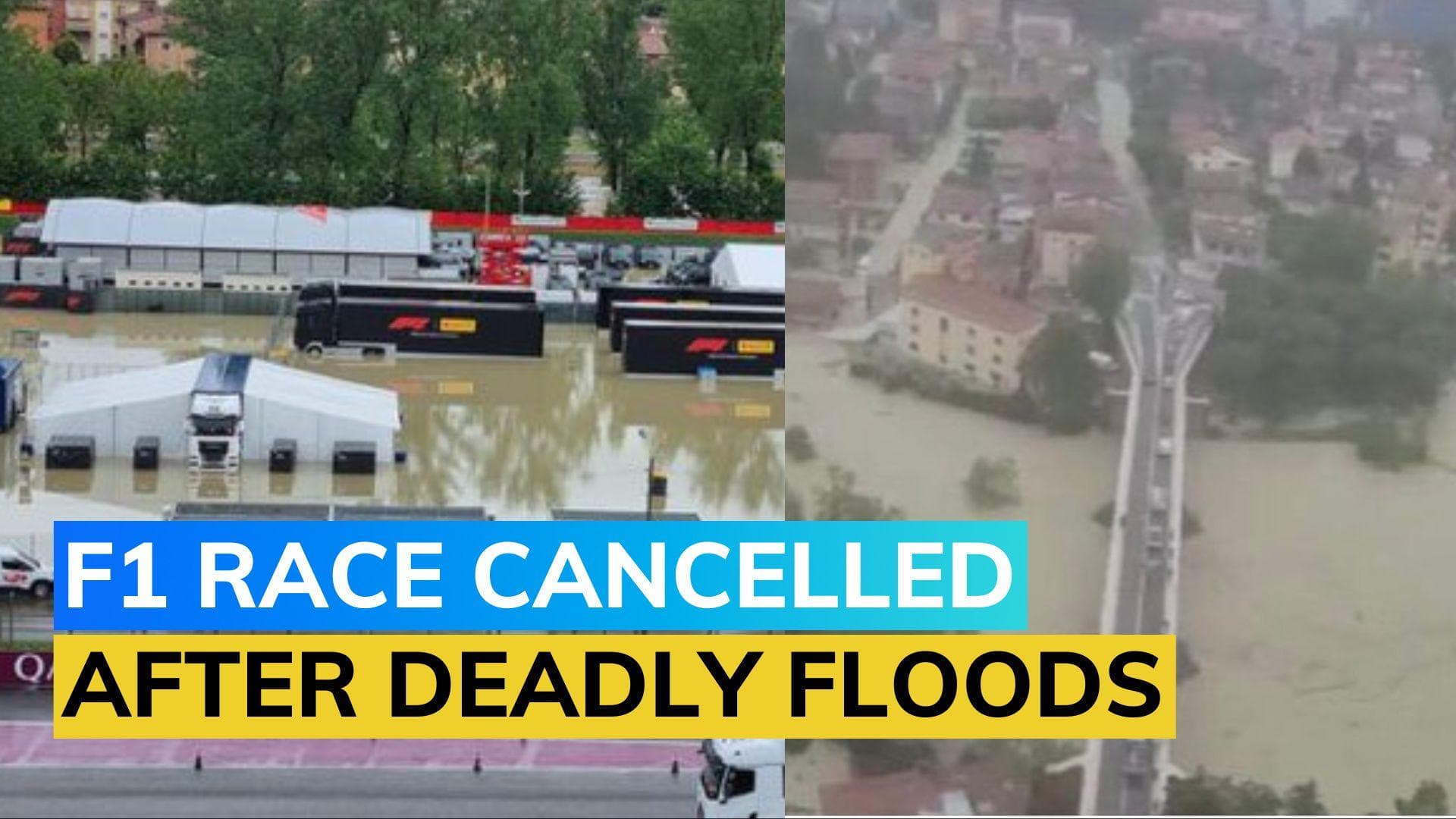 Formula 1: Emilia Romagna Grand Prix called off after severe flooding in Northern Italy