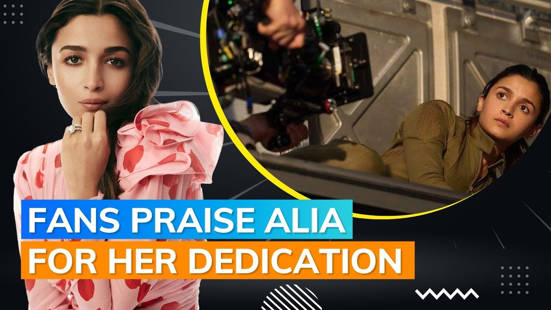 Alia Bhatt can be seen shooting in a baby bump on the sets of 'Heart of Stone', pictures go viral 