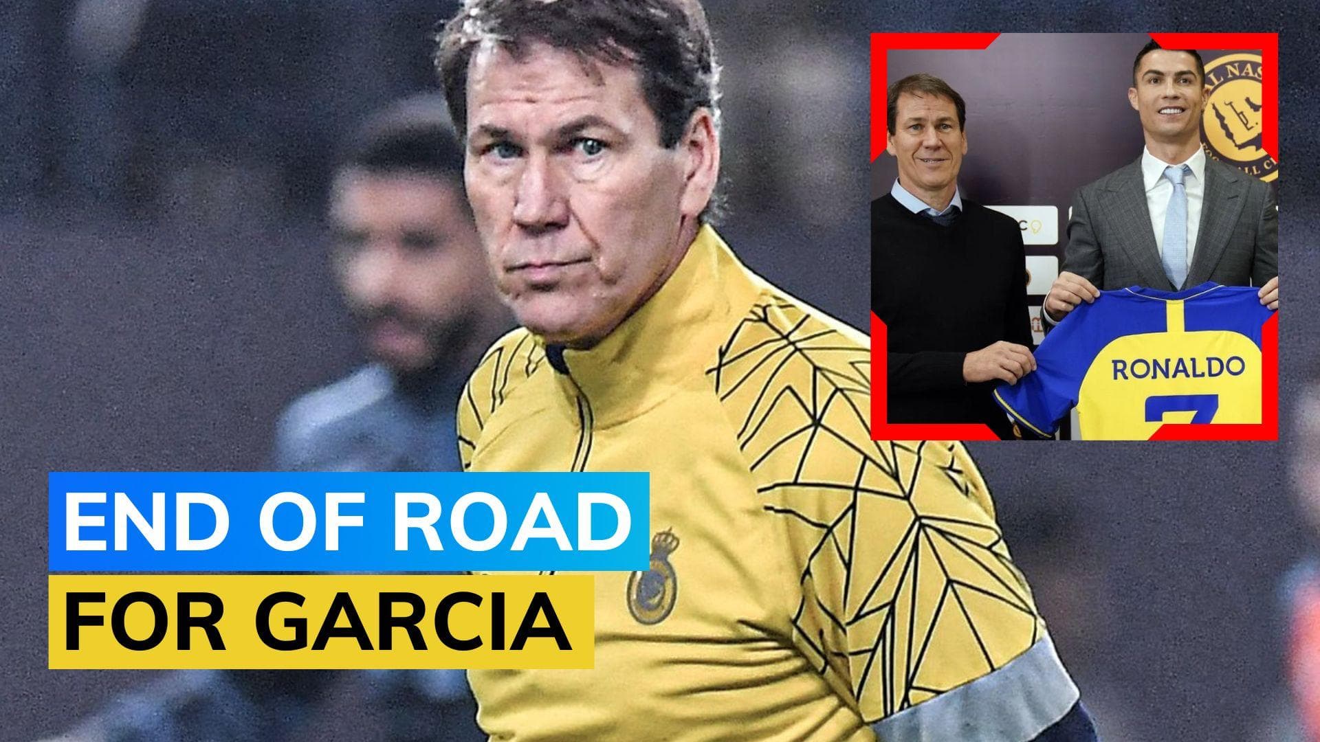 Al Nassr manager Rudi Garcia leaves club amid reports of rift with Cristiano Ronaldo