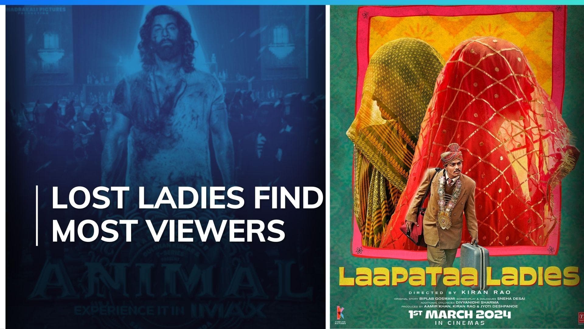 'Laapataa Ladies' surpasses Ranbir Kapoor's 'Animal' viewership on Netflix within 2 months 