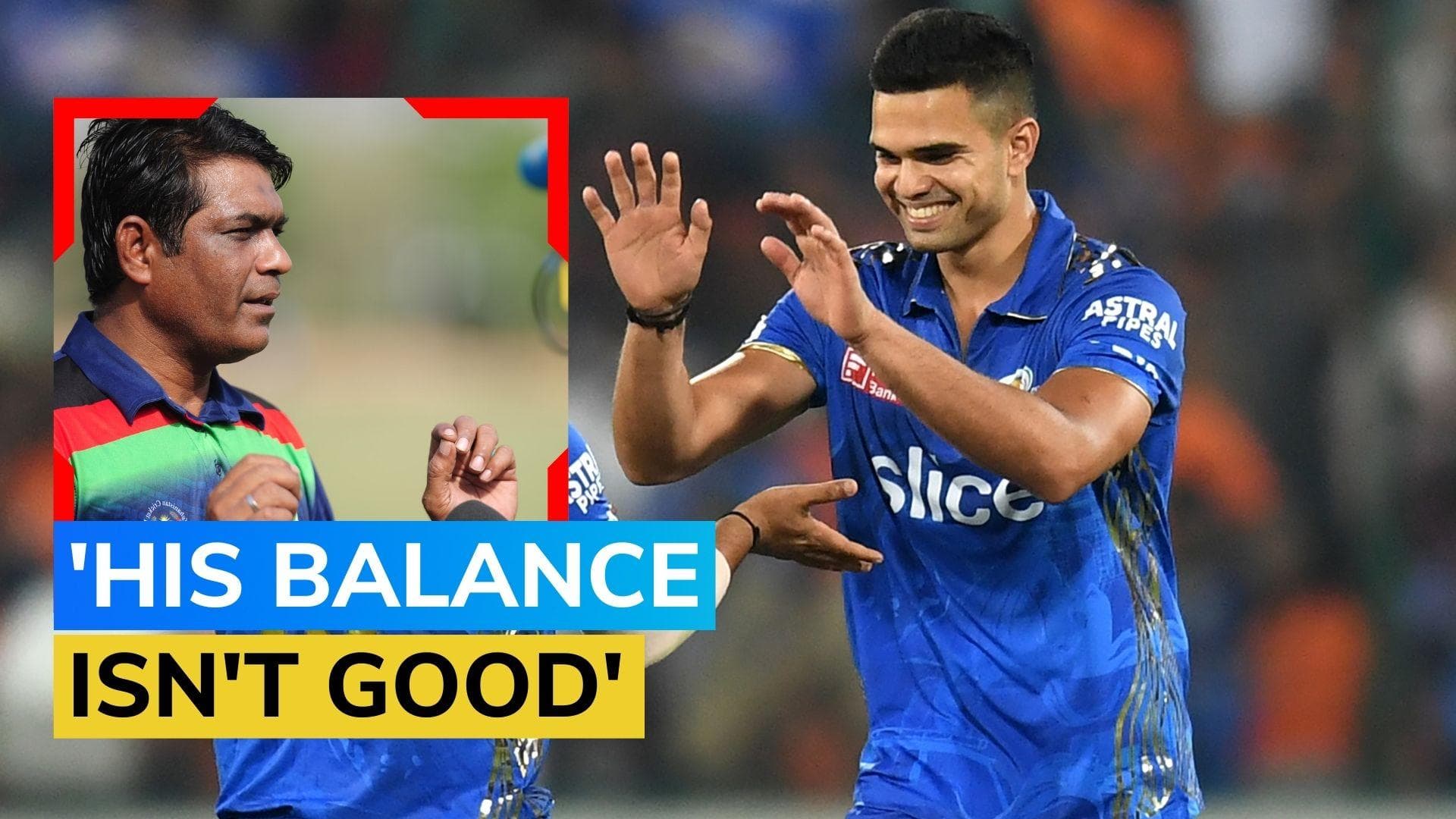 Arjun Tendulkar's alignment not right, can't generate pace: Rashid Latif