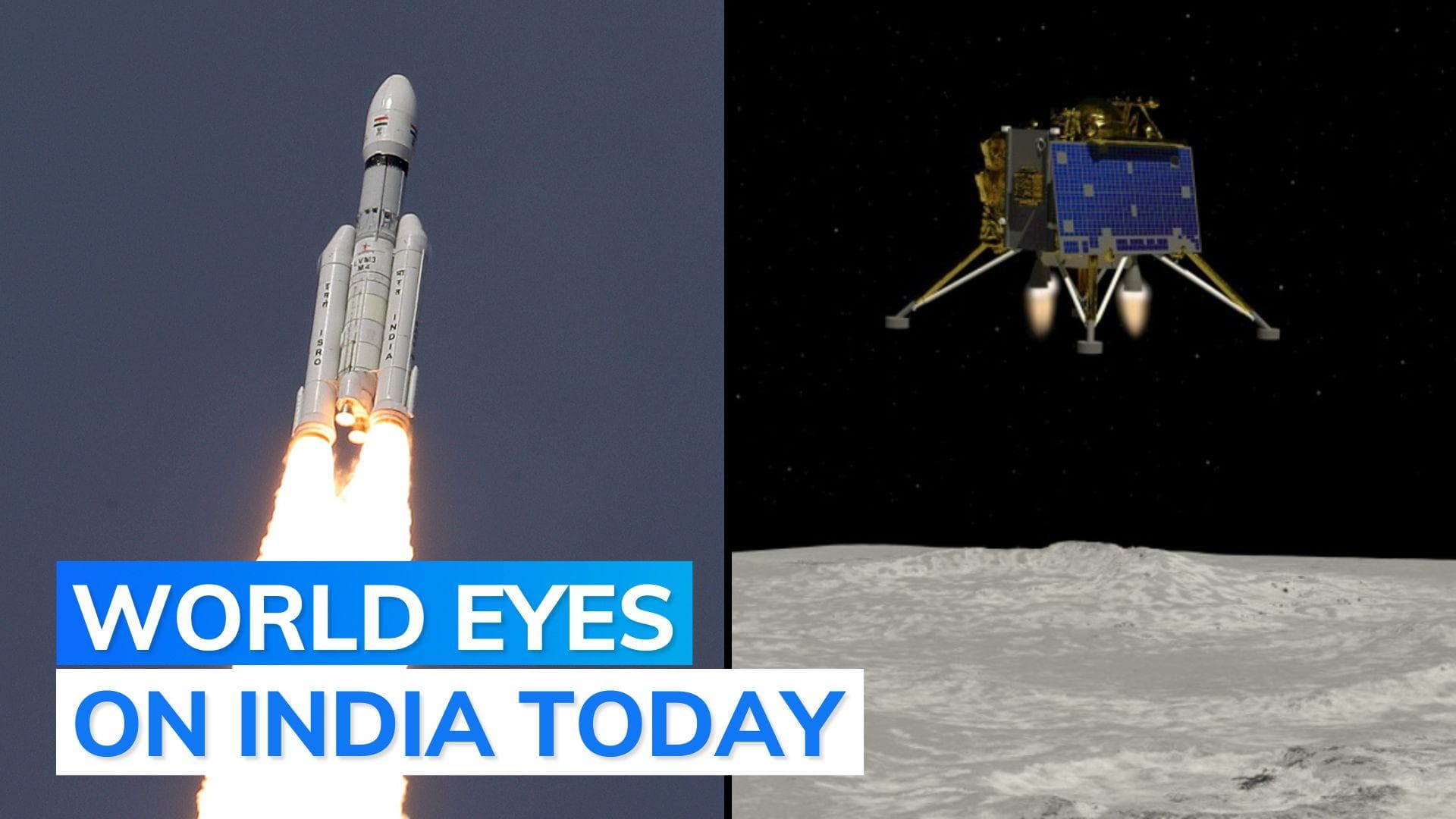 Big day for India as Chandrayaan-3 gets ready to make history with soft-landing on Moon's surface