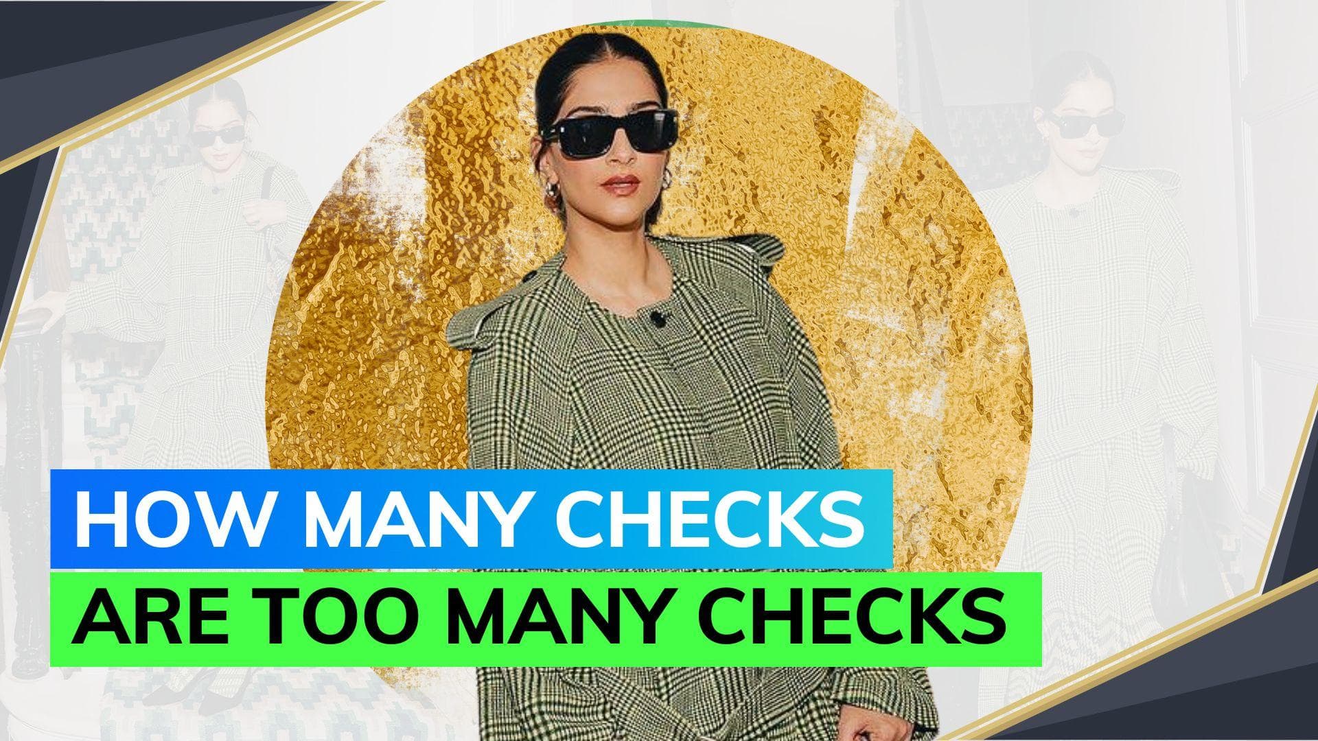 'Grandma's old couch fabric': Sonam Kapoor's Burberry look gets disapproval from fans, see reactions