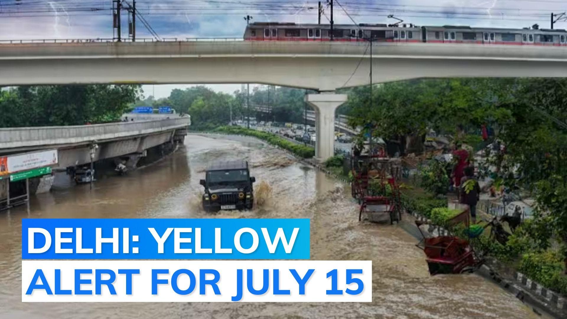 Delhi floods: Met issues 'yellow' alert for Saturday, moderate rain likely