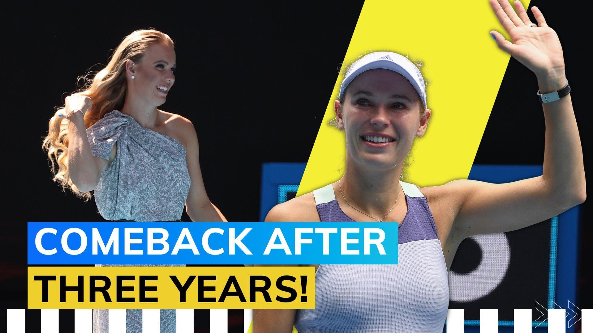 US Open: Caroline Wozniacki announces return 3 years after retiring from Tennis