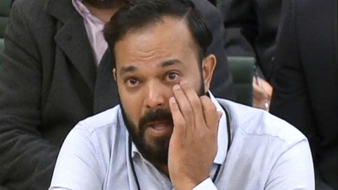 Watch! Cricketer Azeem Rafiq's powerful and moving testimony against racism in Yorkshire 