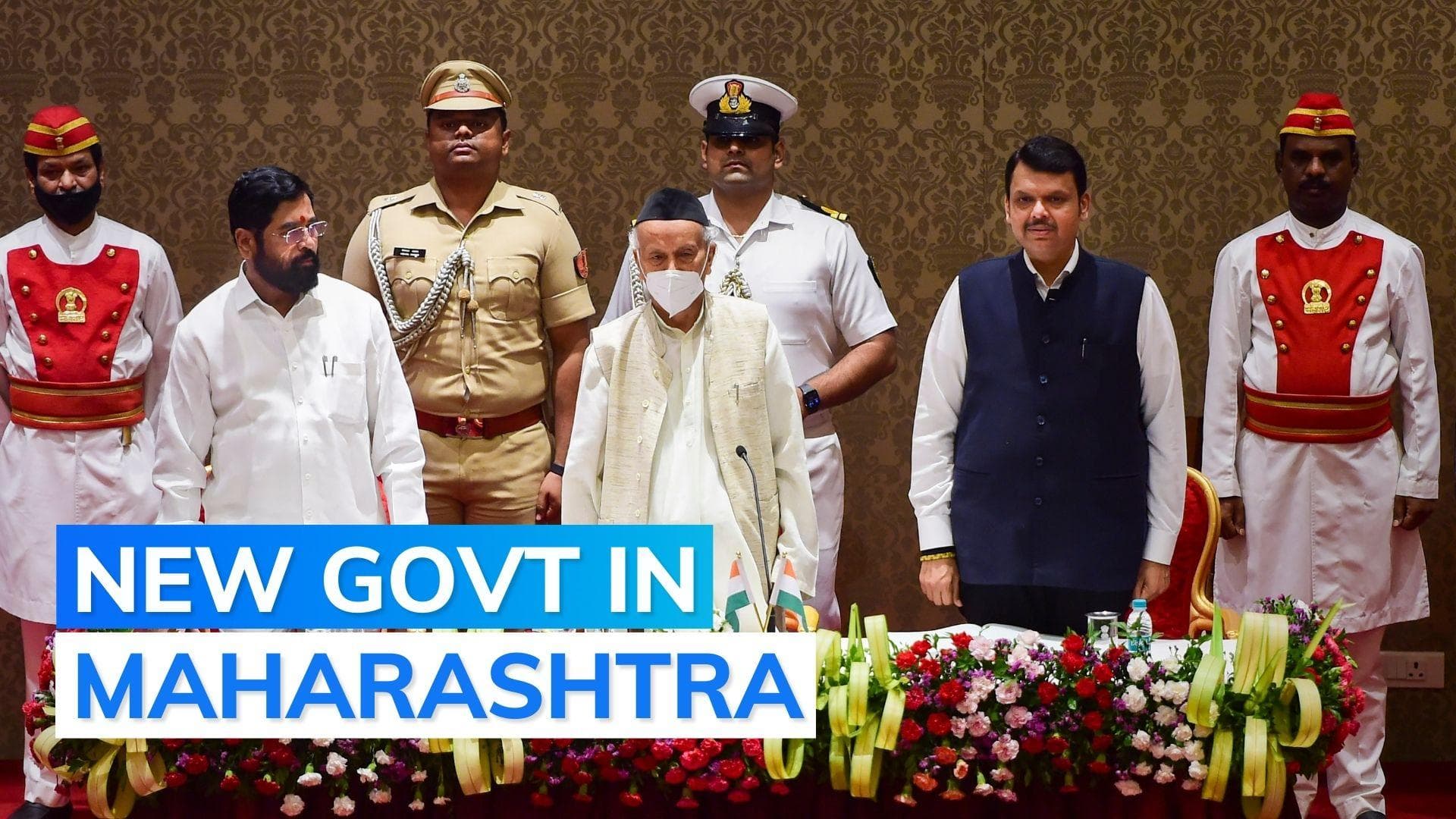 Maharashtra political crisis: Eknath Shinde chief minister, Devendra Fadnavis his deputy