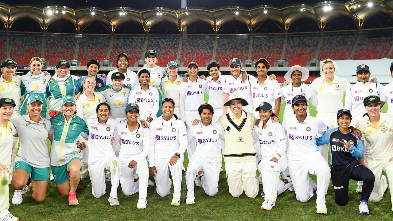 Women’s Test: ड्रॉ रहा भारत-ऑस्ट्रेलिया डे-नाइट टेस्ट मैच, स्मृति मंधाना बनीं 'प्लेयर ऑफ द मैच'