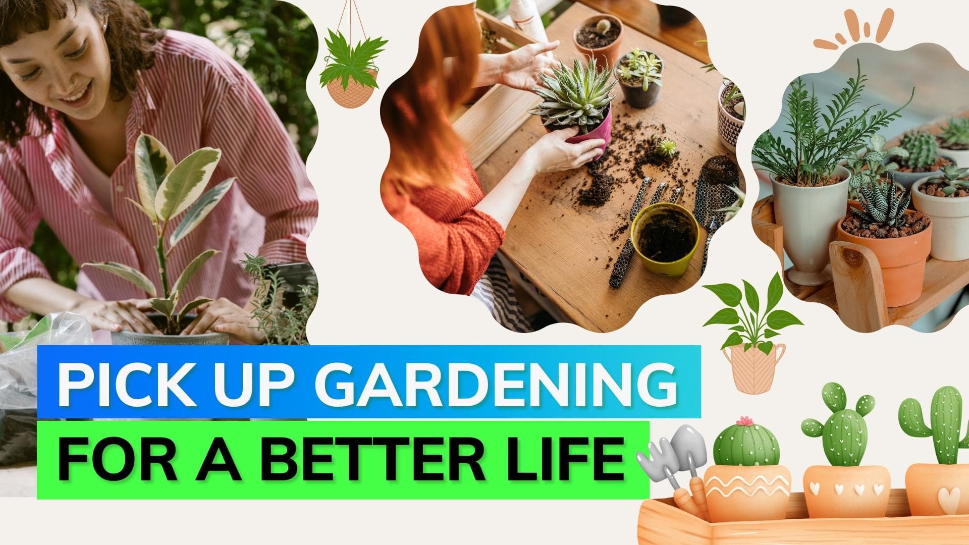 Adopt gardening for better physical and mental health