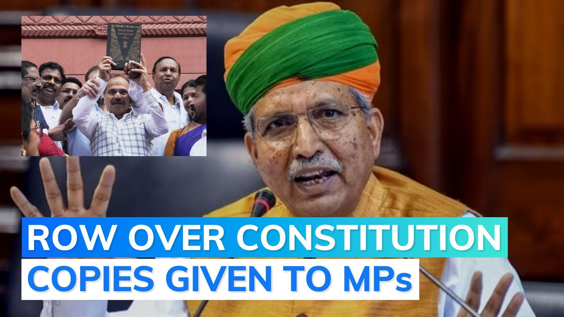 'Original Constitution': Govt replies to Congress claim on Preamble