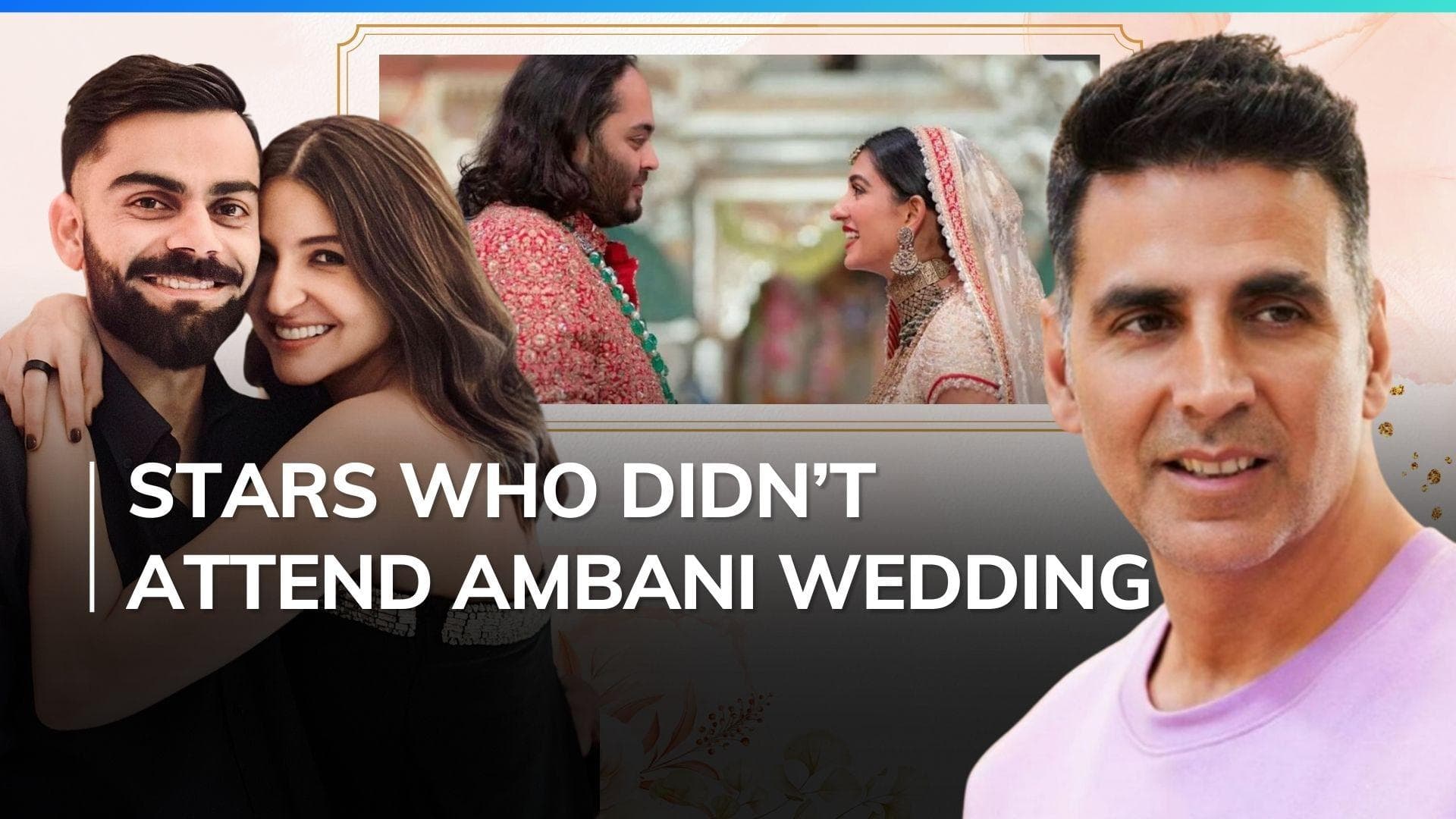 From Kareena-Saif to Akshay and Aamir, see who all missed Anant-Radhika's wedding 