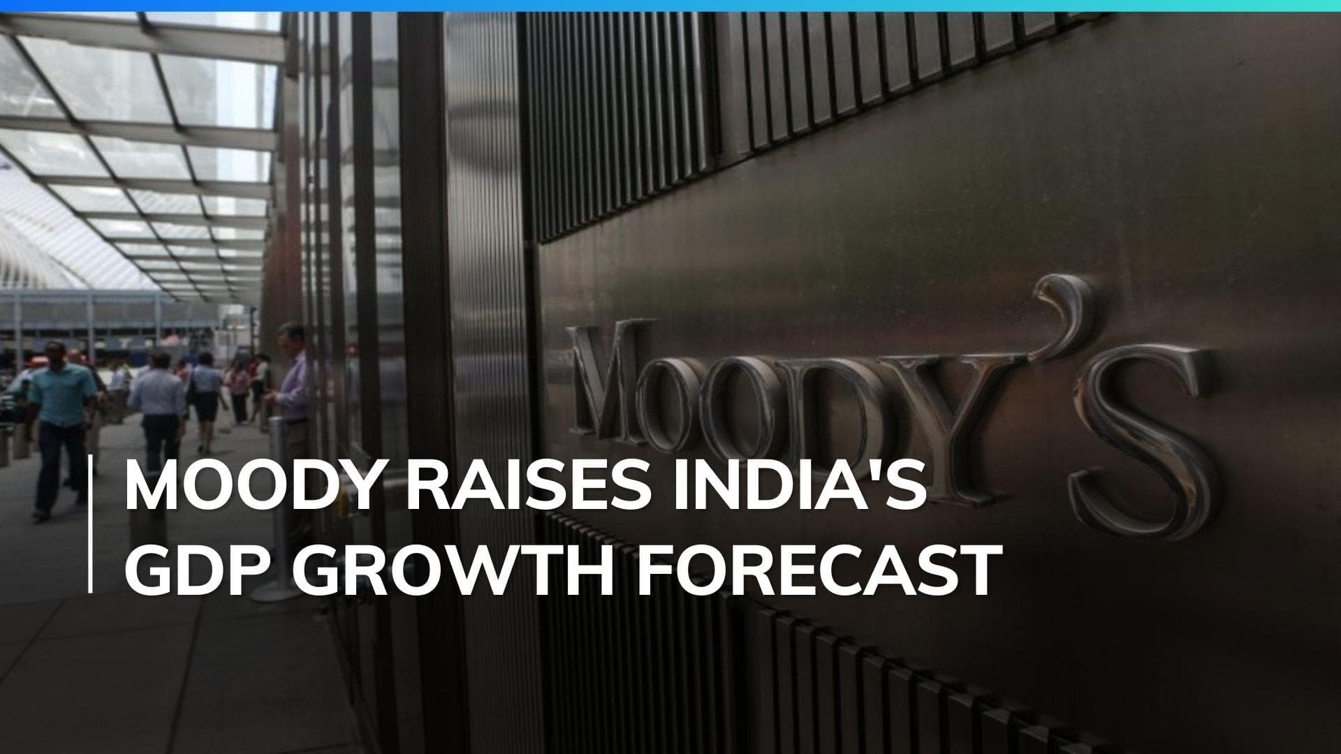Moody's raises India's 2024 GDP growth estimate to 6.8% from earlier forecast of 6.1%