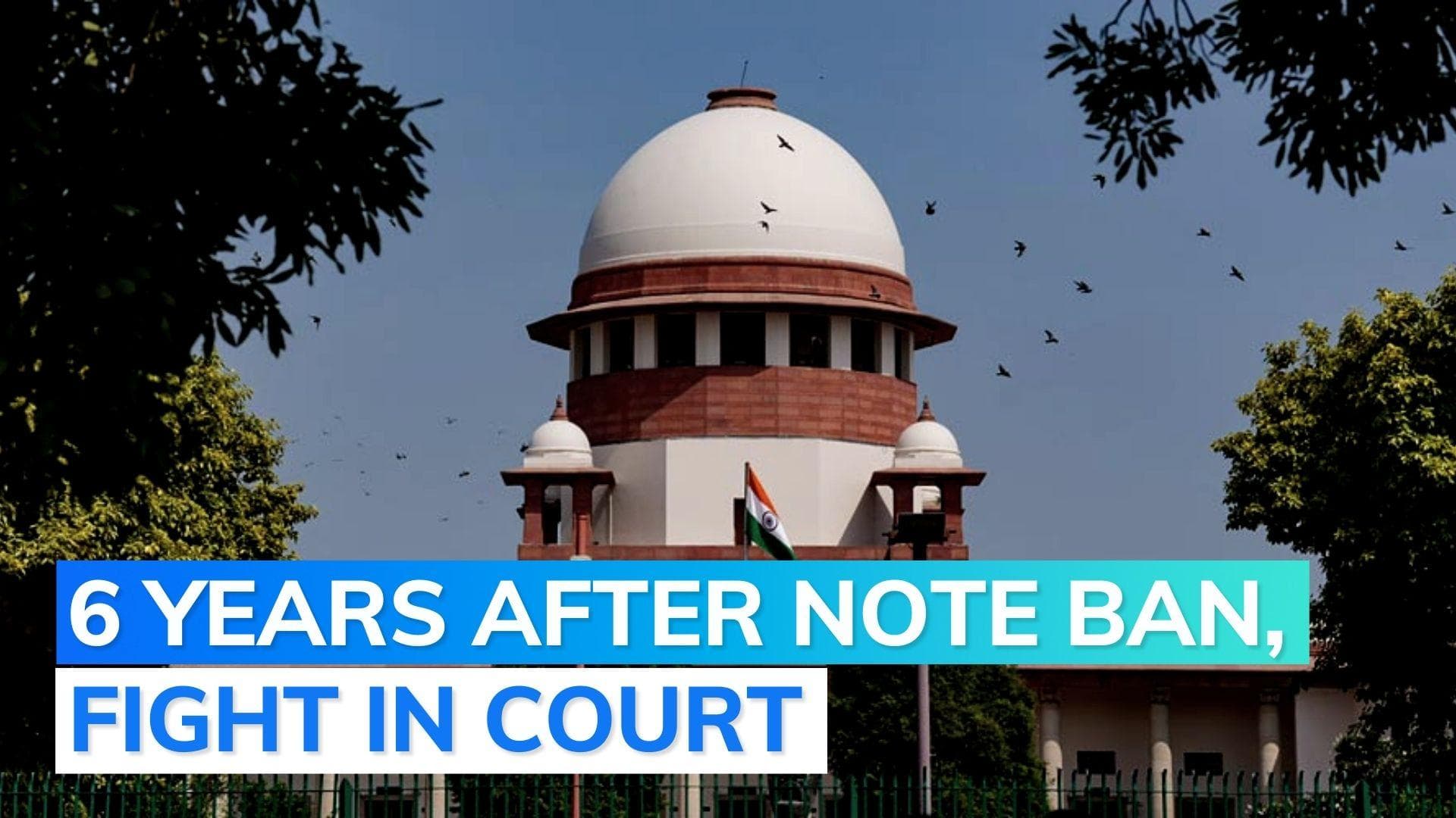 'Difficulties caused by demonetisation not...': Modi govt to Supreme Court on 2016 Note Ban