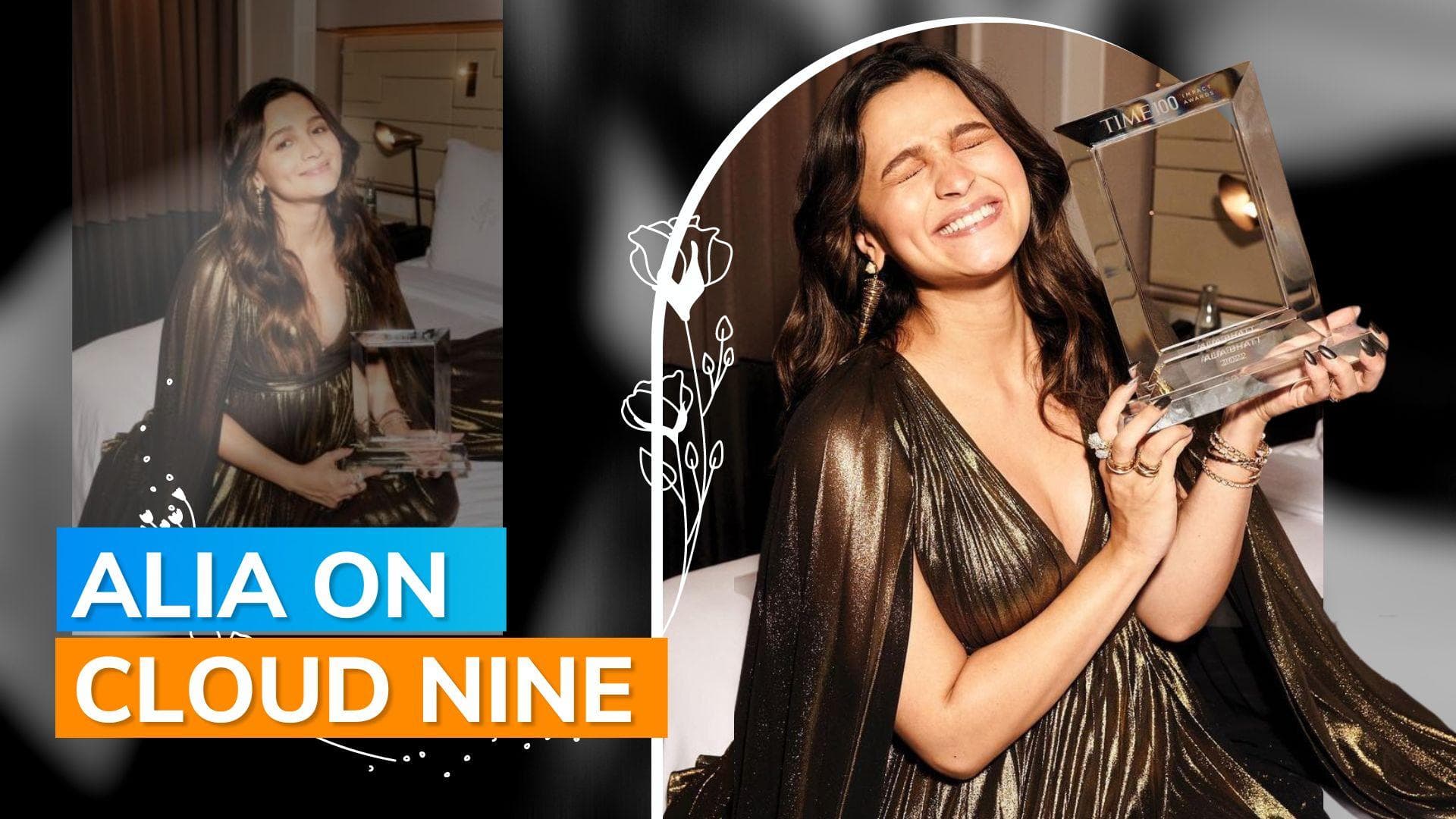 Alia Bhatt receives the prestigious 'TIME 100 Impact Award 2022', shares pictures on Instagram