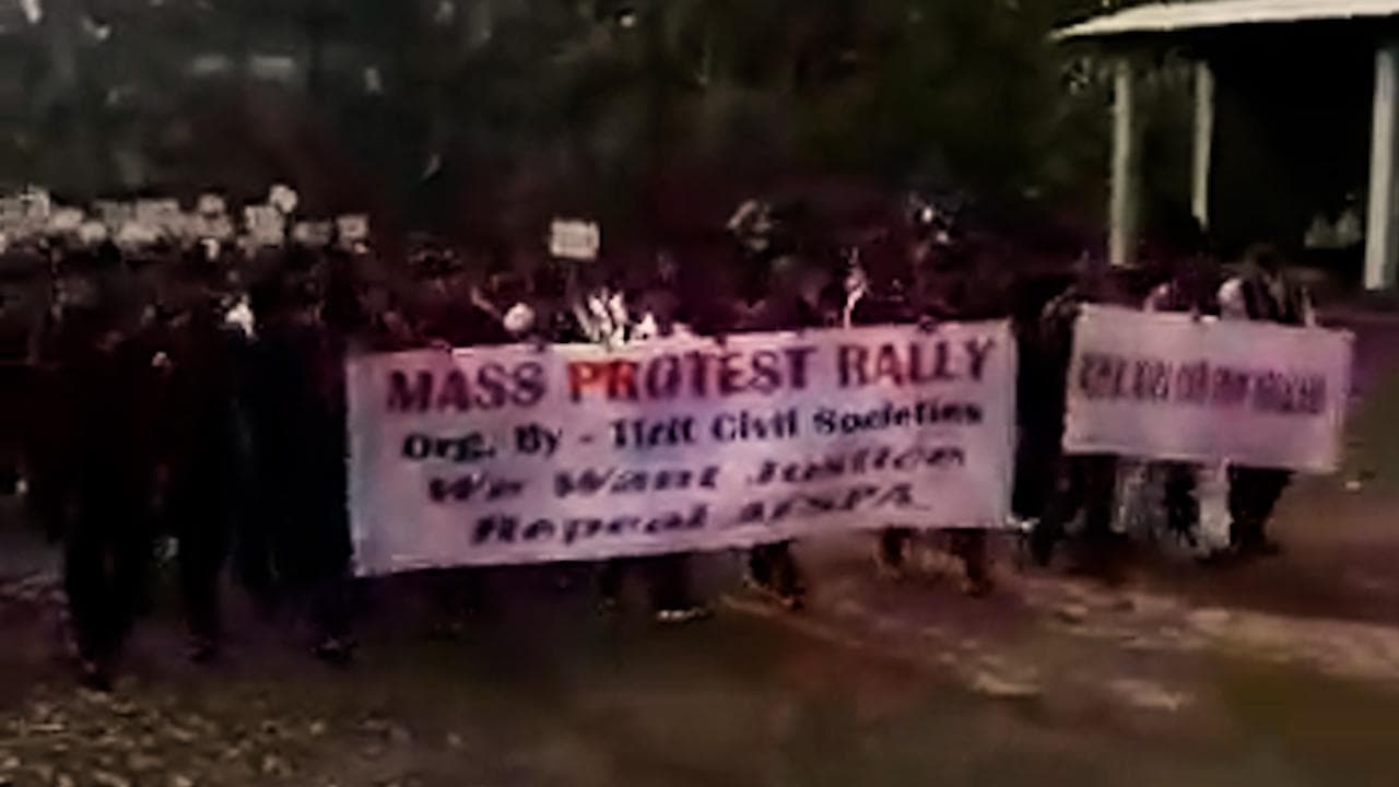 Nagaland killings: a week on, protests in Mon against Amit Shah and armed forces