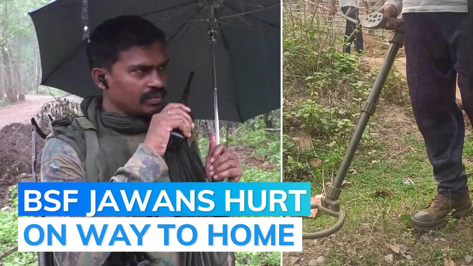 17 BSF jawans injured after pick-up van overturns in Chhattisgarh