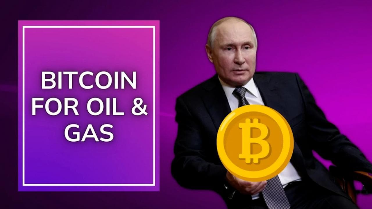 Russia’s new pitch: Bitcoin for oil & gas, set to reject dollars & euro