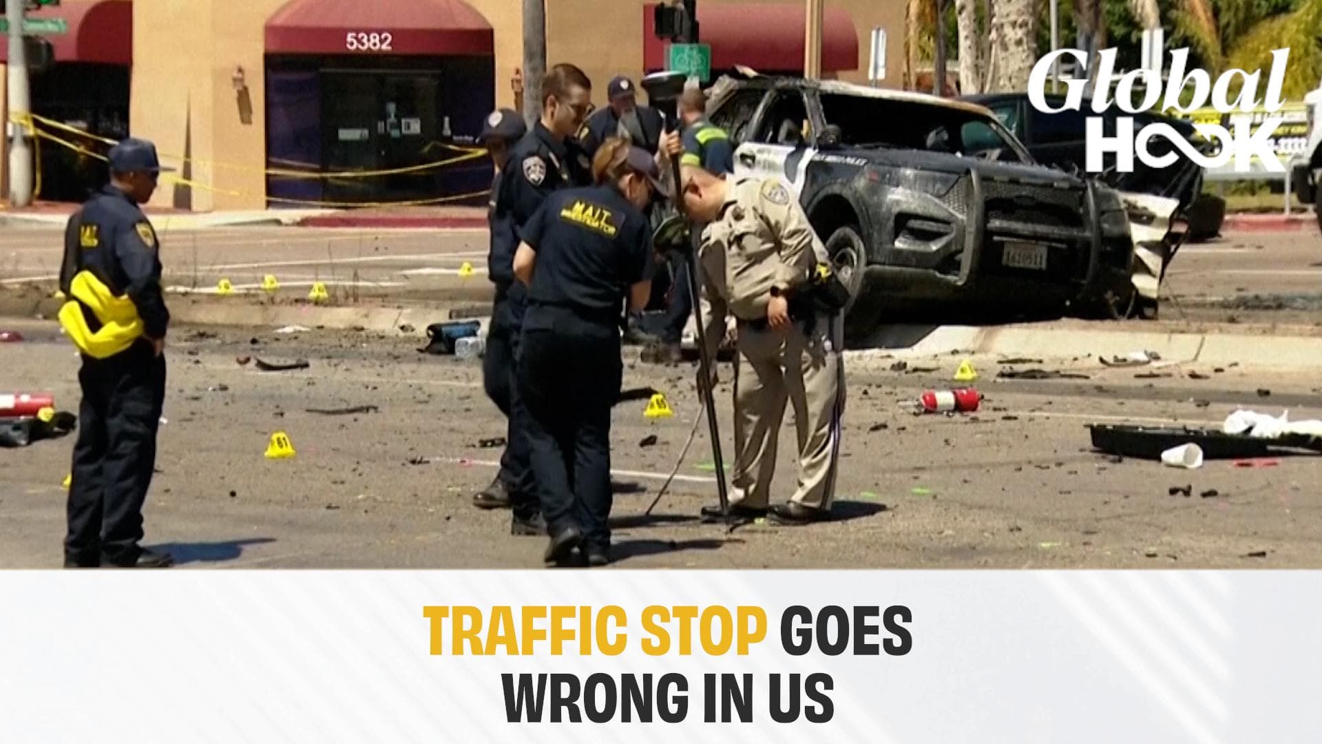 US: San Diego Cop Killed, Another 'Fighting For Life' After Crash With Fleeing Car